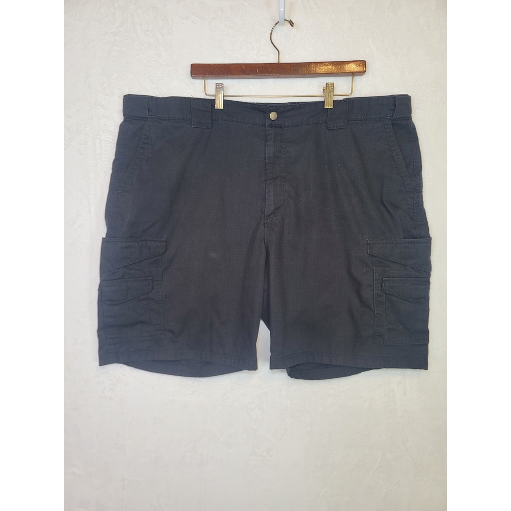 Tru Spec Y2K Cargo Tactical Shorts Black Minimalist Vacation‎ Camping Size 48x9